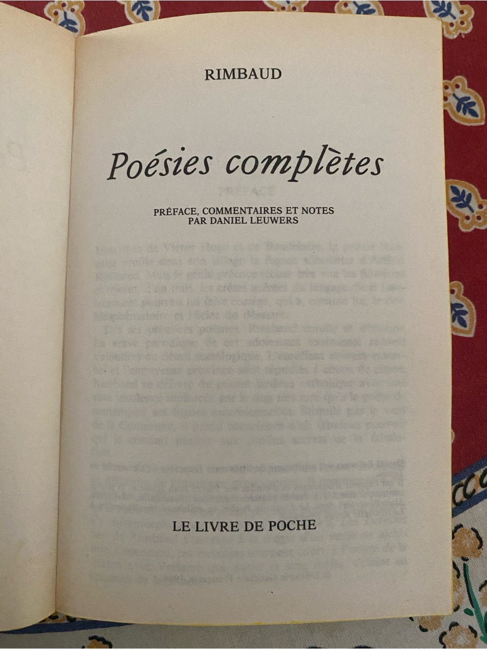 Arthur Rimbaud - 2 French Language Paperbacks - Picture 6 of 16